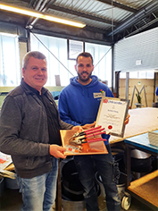 Dangel-Metall apprentice achieved summa cum lauda in his subject-related practical training