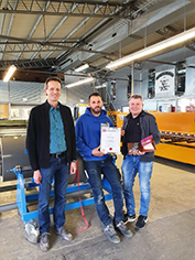 Dangel-Metall apprentice achieved summa cum lauda in his subject-related practical training