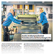 „Diehandwerkschwestern“ werben für mehr Frauen im Handwerk.